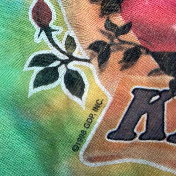 Vintage Liquid Blue 1998 Grateful Dead Keep it Green Band Tshirt - Picture 5 of 9